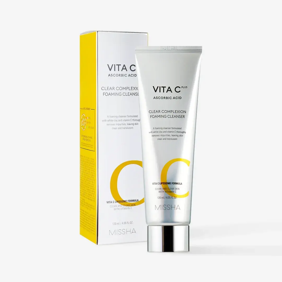 Espuma de Limpeza Facial Iluminadora  | Vita C Plus 120ml