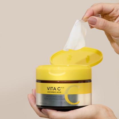 PADS Faciais Iluminadores com Vitamina C - 80 PADS