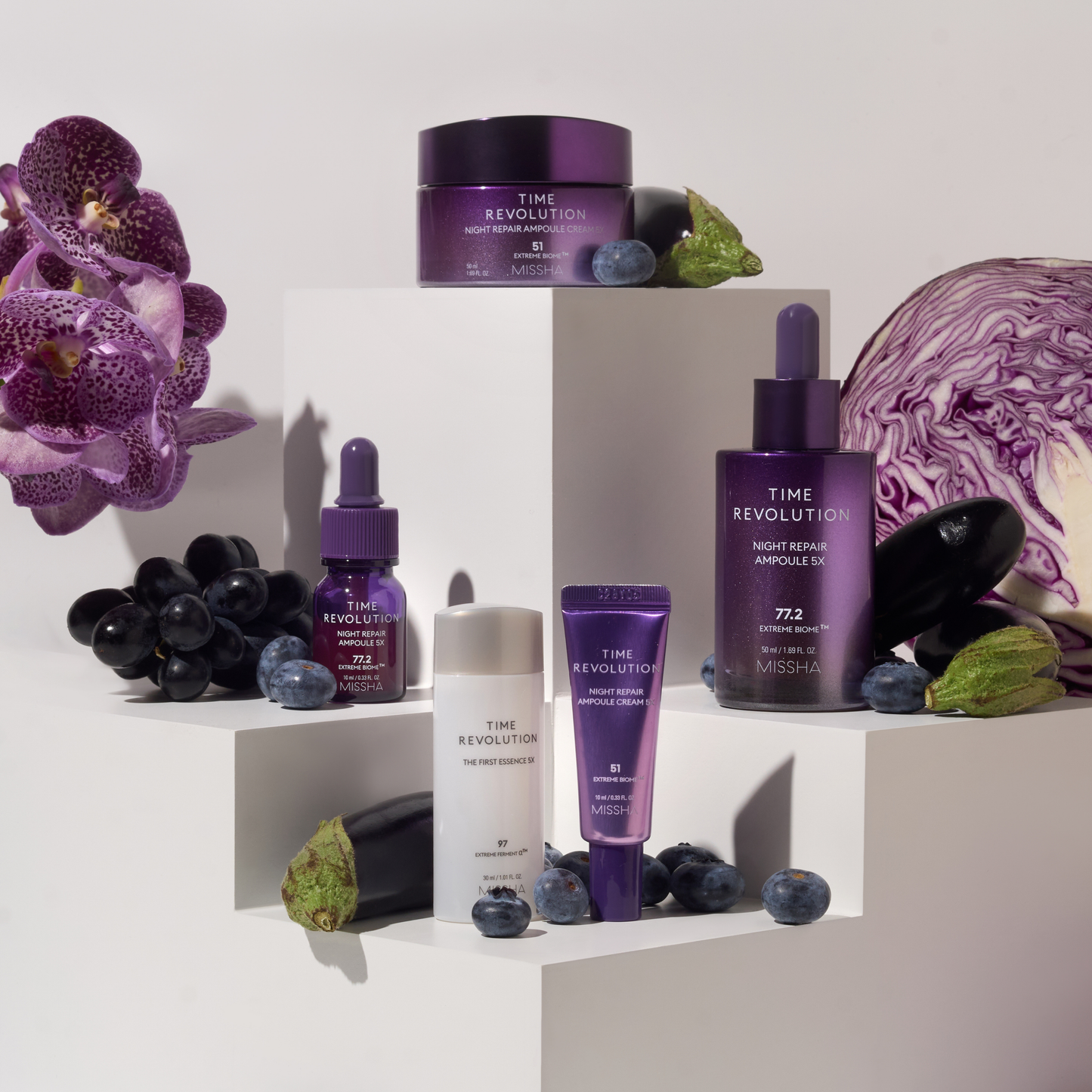 KIT de Tratamento Rejuvenescedor | Night Repair 5x