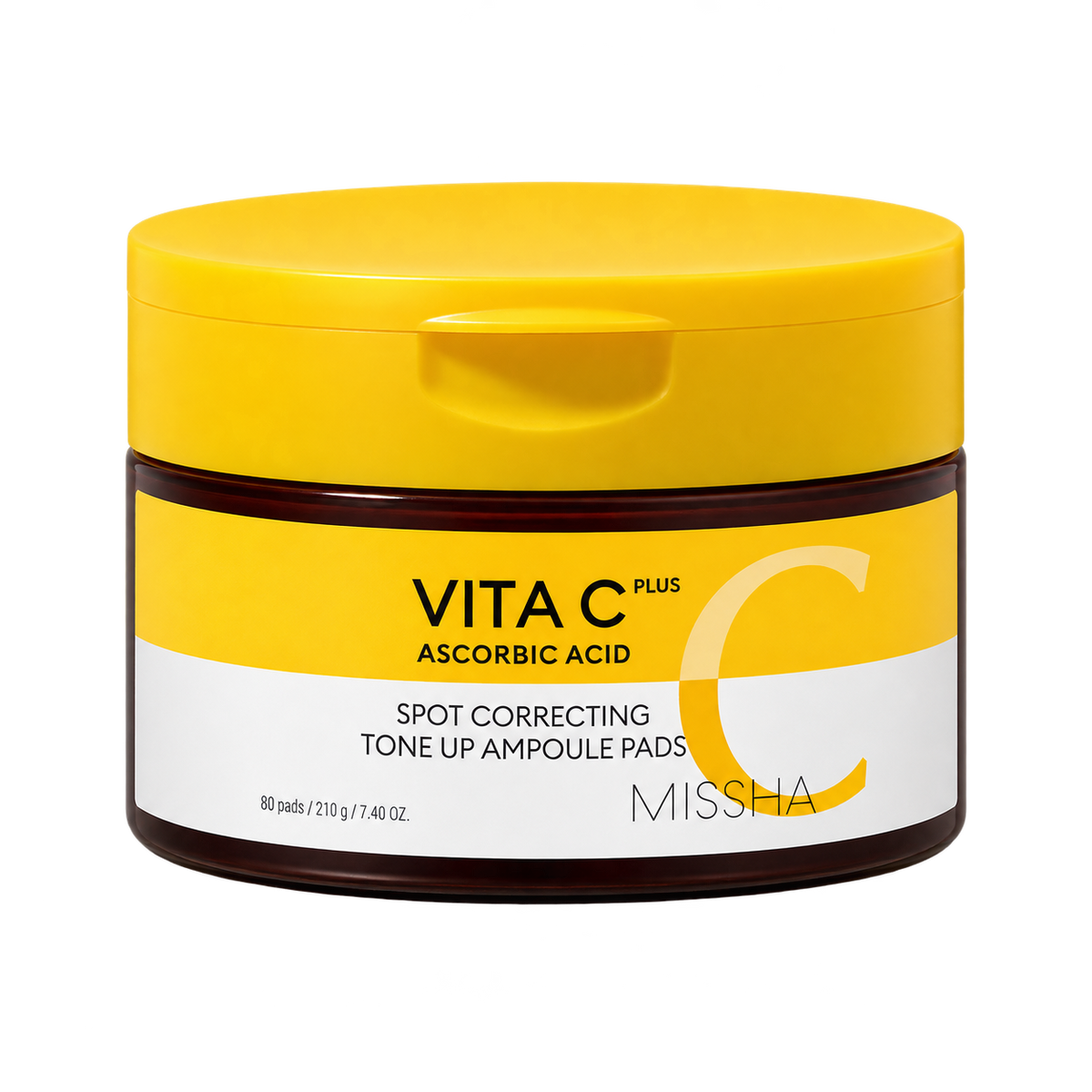 PADS Faciais Iluminadores com Vitamina C - 80 PADS