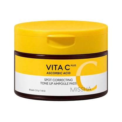 PADS Faciais Iluminadores com Vitamina C - 80 PADS