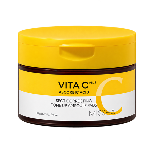 PADS Faciais Iluminadores com Vitamina C - 80 PADS