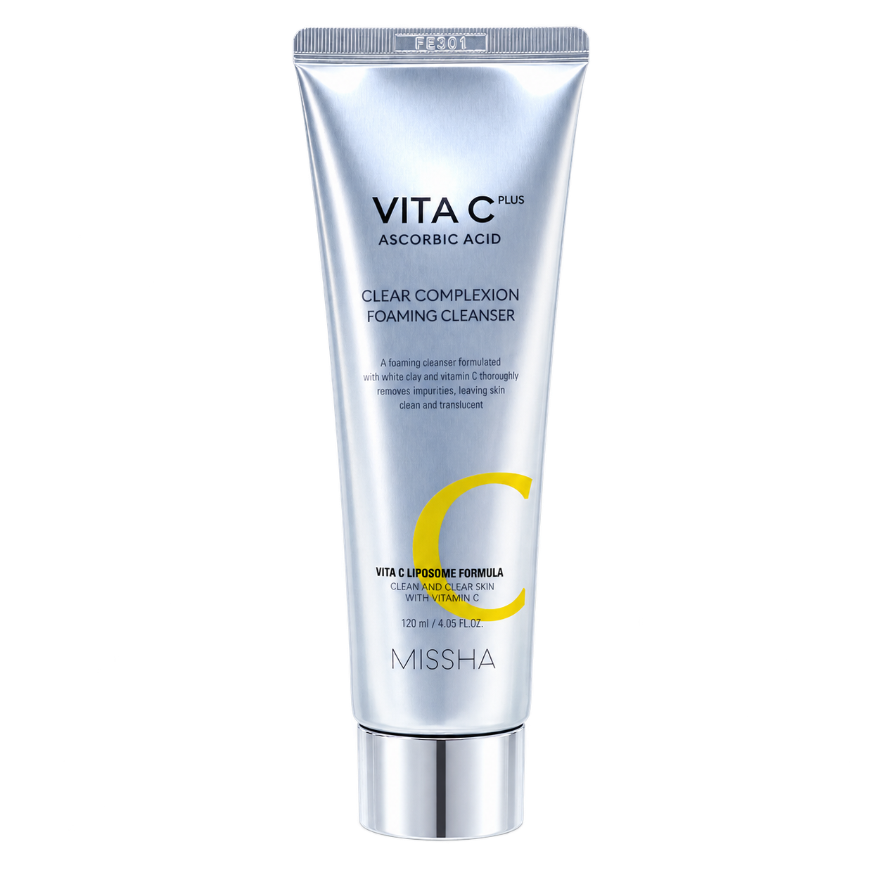 Espuma de Limpeza Facial Iluminadora  | Vita C Plus 120ml