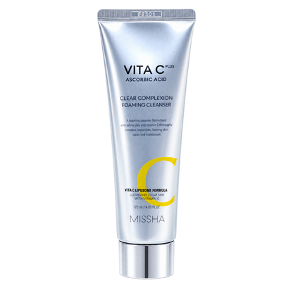 Espuma de Limpeza Facial Iluminadora  | Vita C Plus 120ml