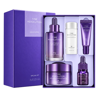 KIT de Tratamento Rejuvenescedor | Night Repair 5x